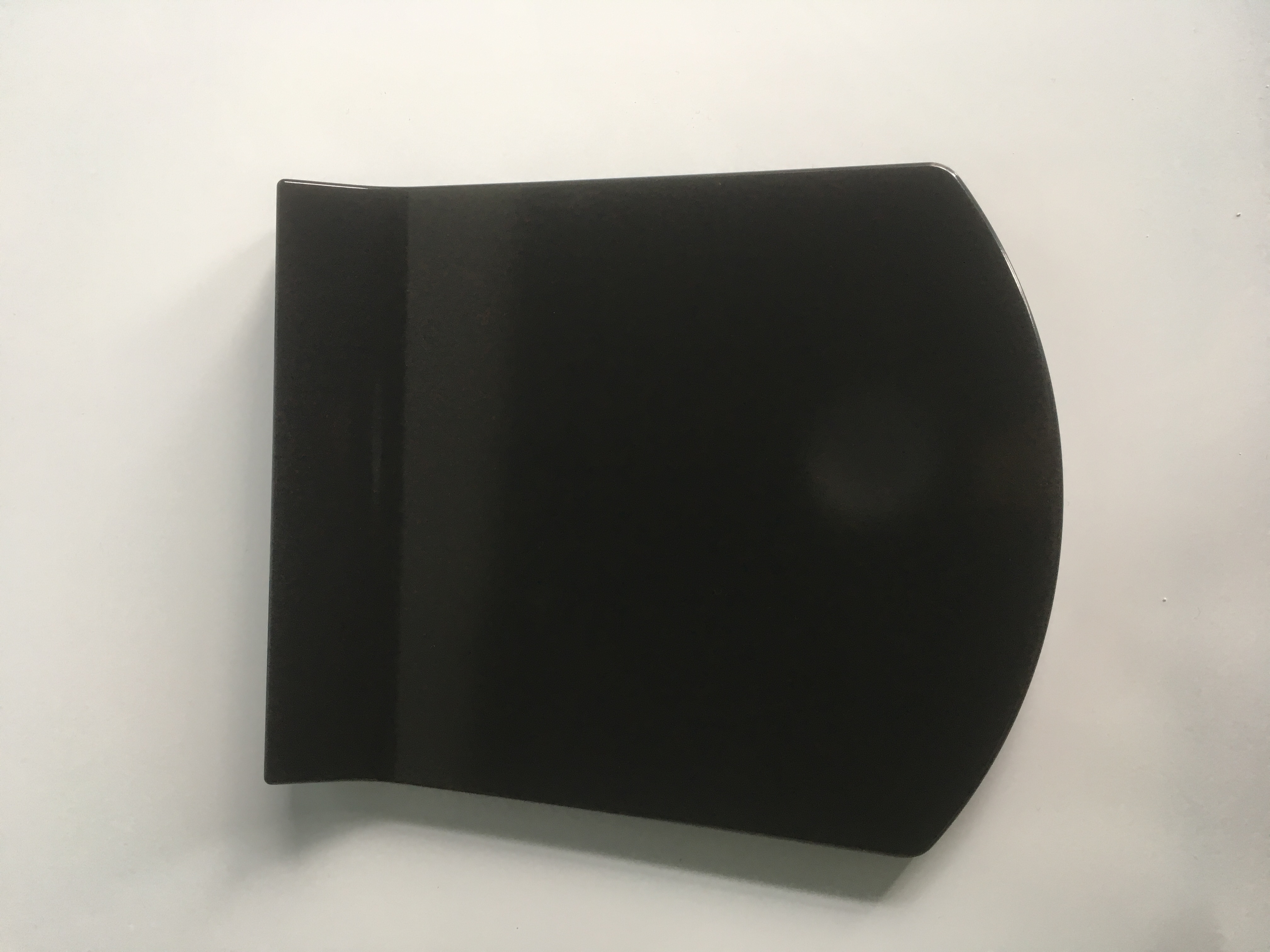 厦门脲醛材质超薄D形黑色马桶盖板