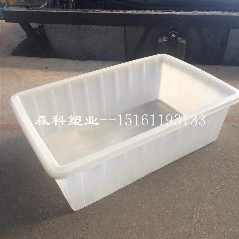 森科塑业K-1200L方箱 印染牛筋推布车 水产养殖方箱 易清洗耐磨