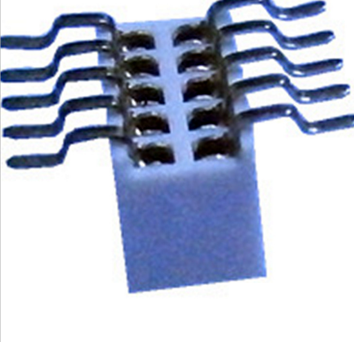 1.27双排母 双排　卧式贴片 特殊定做非标连接器排针排母 1.27双排母 双排卧式贴片图片