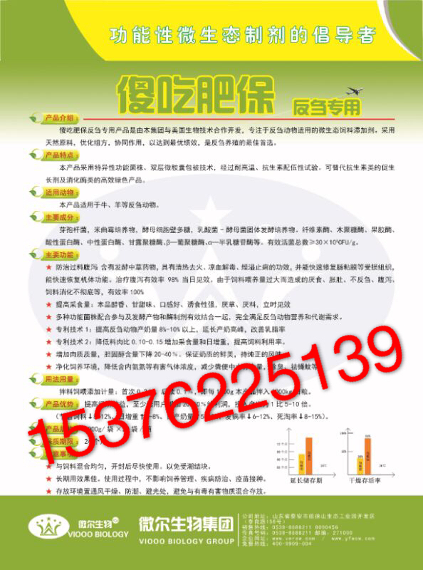 牛羊饲料添加剂 益生菌厂家 治疗剩食厌食不反刍 调节肠道吸收率 降低料肉比