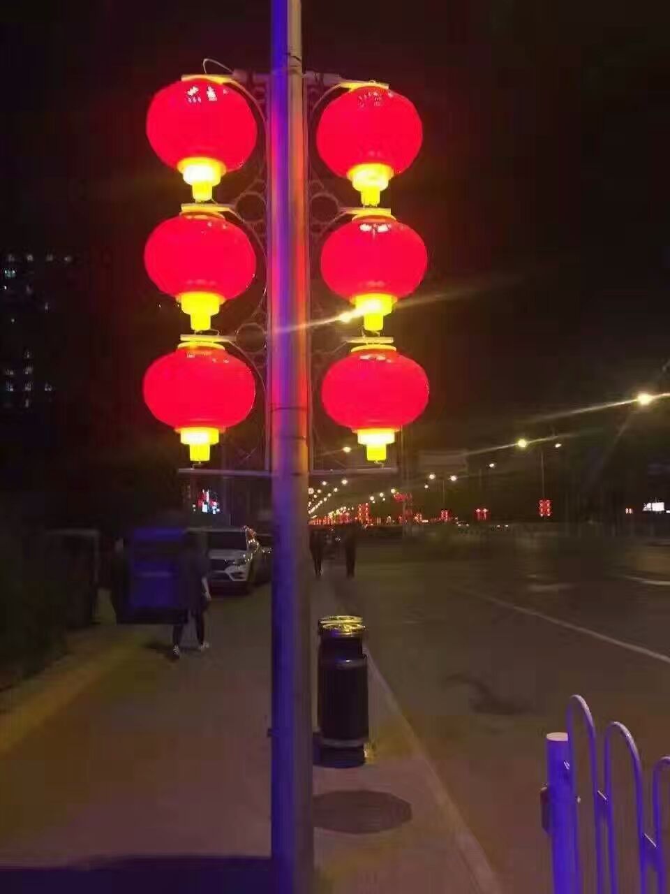 厂家直销LED工程灯笼 道路景观节日照明