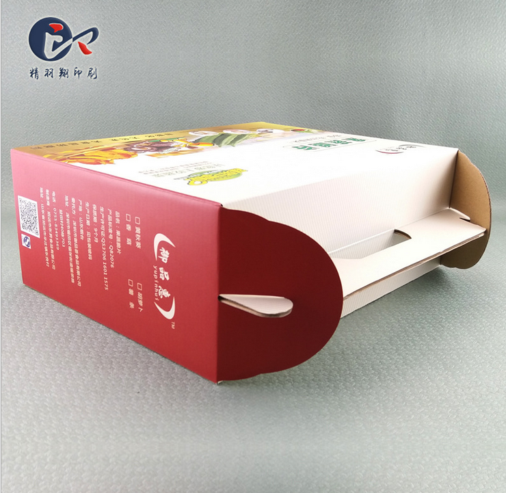 瓦楞纸牛皮纸彩盒服装包装纸盒子彩色印刷食品包装 印刷厂家生产
