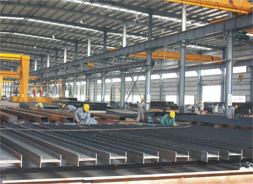 宜昌钢结构加工厂找浙江二建宜昌公司加工，价格合理，质量可靠