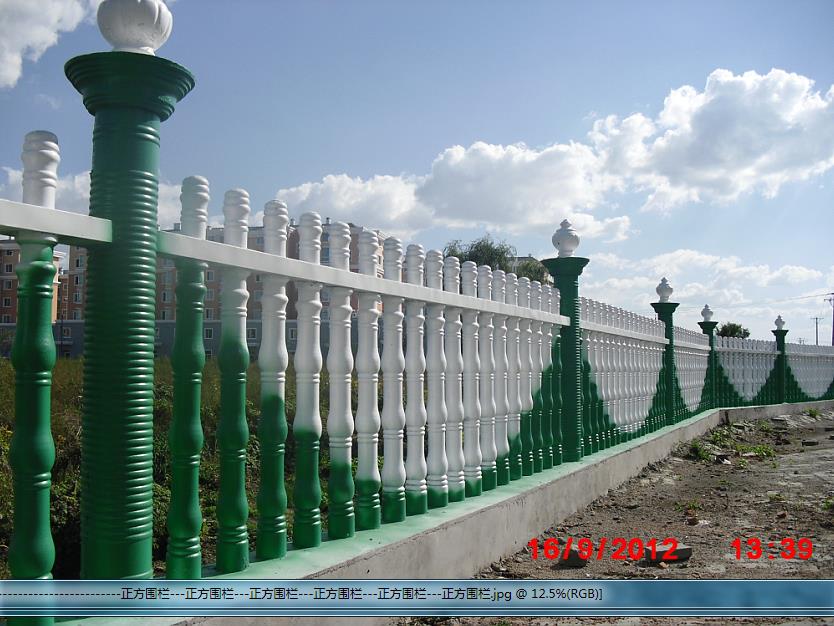 大量供应黑龙江铁艺围栏哈尔滨彩色铁艺围栏哈尔滨高强度铁艺围栏图片