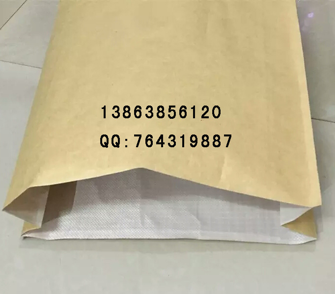 25kg牛皮纸编织袋定做25kg牛皮纸编织袋-烟台厂家直销25公斤纸塑复合袋袋