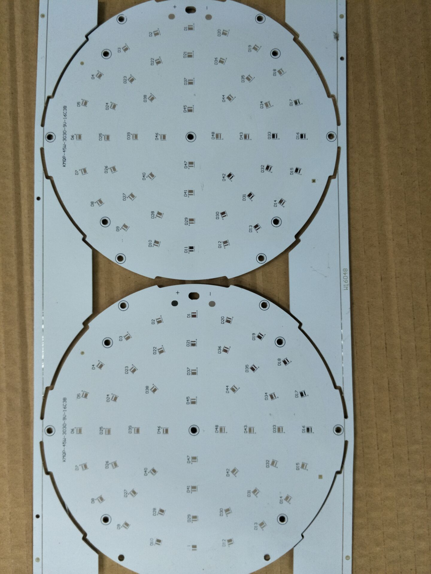 供应LED超薄面板灯0.3MM0.4MM铝基板厂家图片