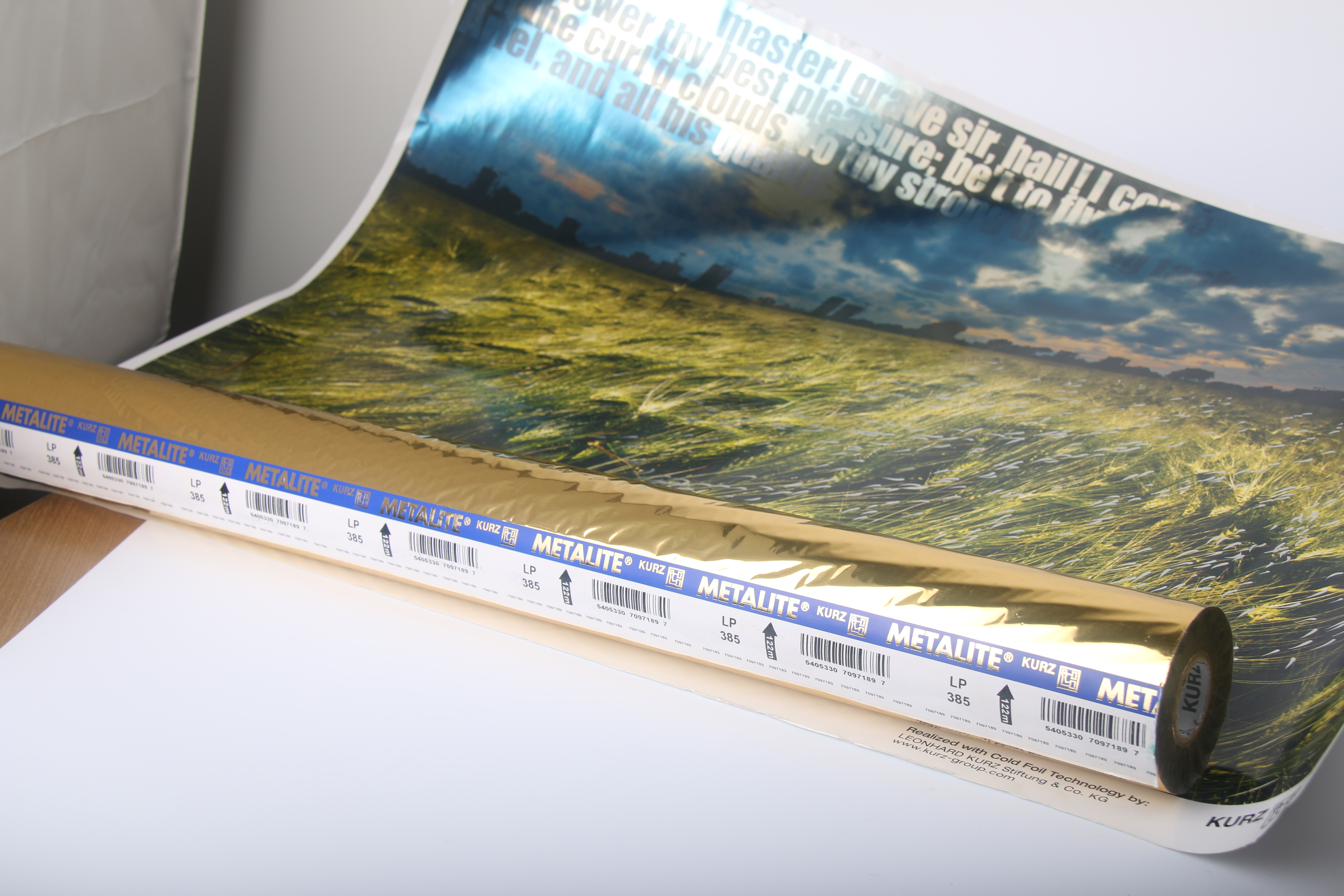 广州优质供库尔兹（KURZ）电化铝烫金纸烫金纸LP系列图片