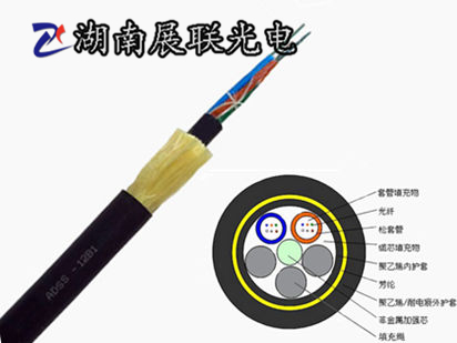 12芯100跨ADSS电力光缆，贵州、四川、甘肃、云南ADSS光缆，光缆金具图片