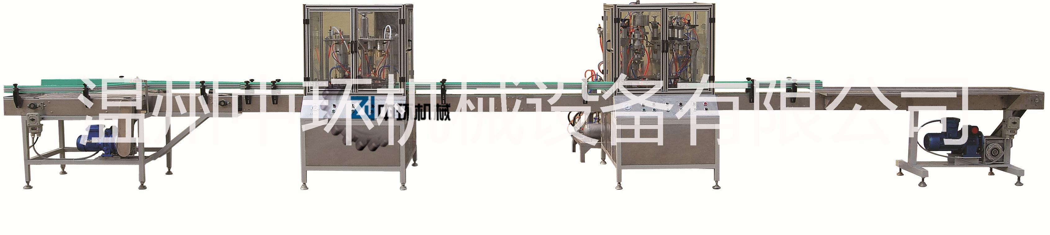 温州中环QGQ750通用型气雾剂全自动灌装机 杀虫剂灌装机 气雾剂灌装机图片