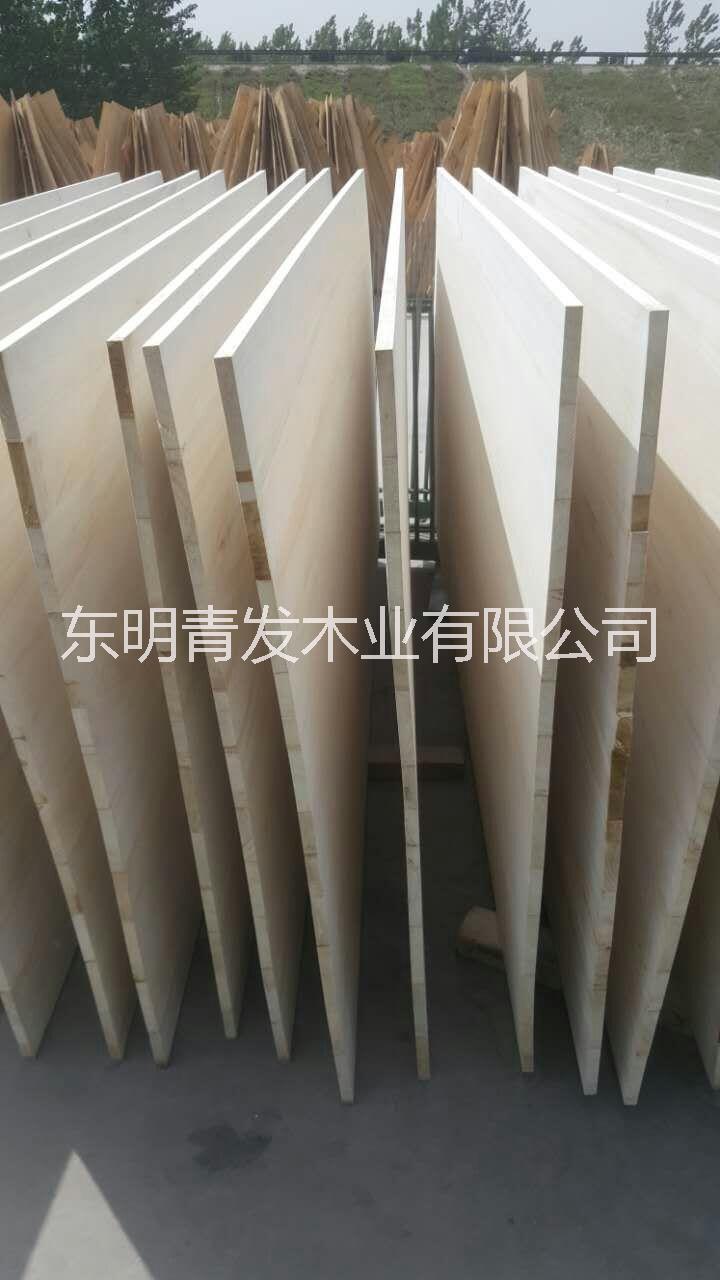 厂家长期生产 杨木拼板 杨木家具板 衣柜板材