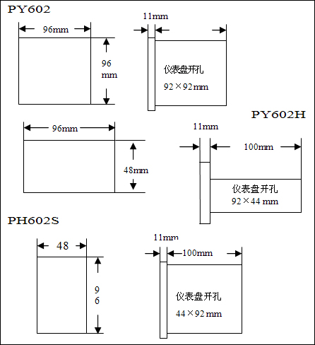 PY602温度压力一体化数字仪表智能显示控制普量电子PY602温度压力一体化数字仪表