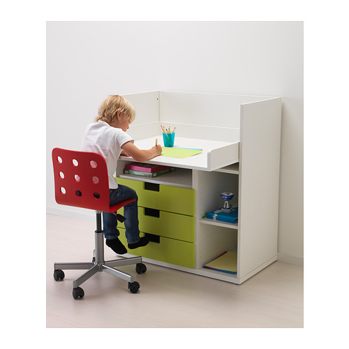 儿童书桌  IKEA 宜家工厂定制批发 斯多瓦 婴儿 换衣桌, 白色 儿童书桌