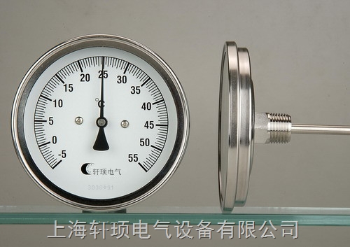 WSS-401工业双金属温度计 WSS工业双金属温度计规格原理