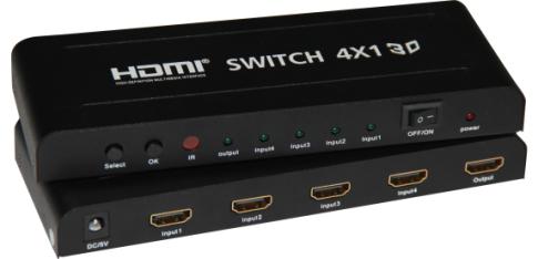 HDMI 四分一高清视频切换器批发