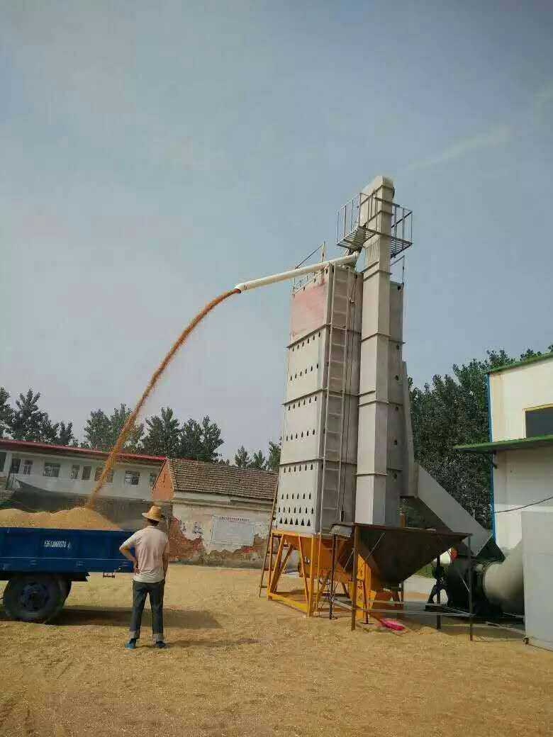 大型立式粮食烘干机杭州直销-移动式高粱烘干机型号大小-塔式稻子烘干机价格低