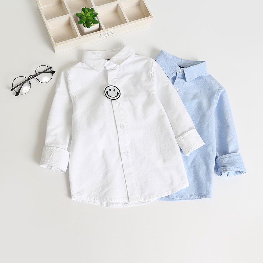 男童纯棉长袖衬衫|杭州童装生产批发|童装代理加盟|杭州童装哪家好图片