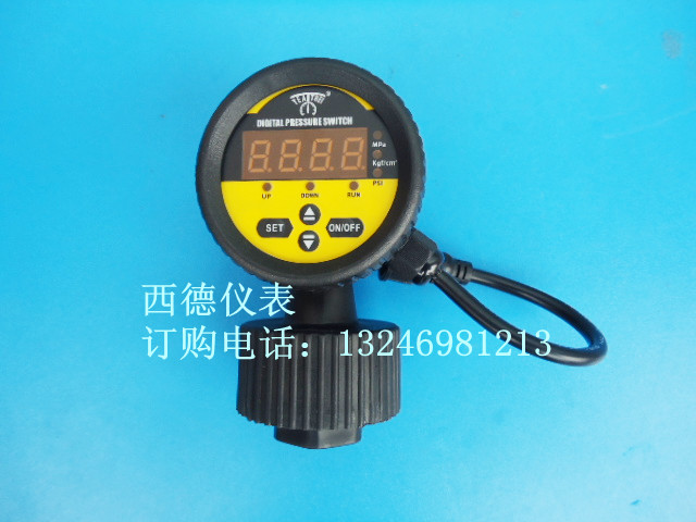 供应0-4KG电接点隔膜压力表 数显电接点隔膜压力表
