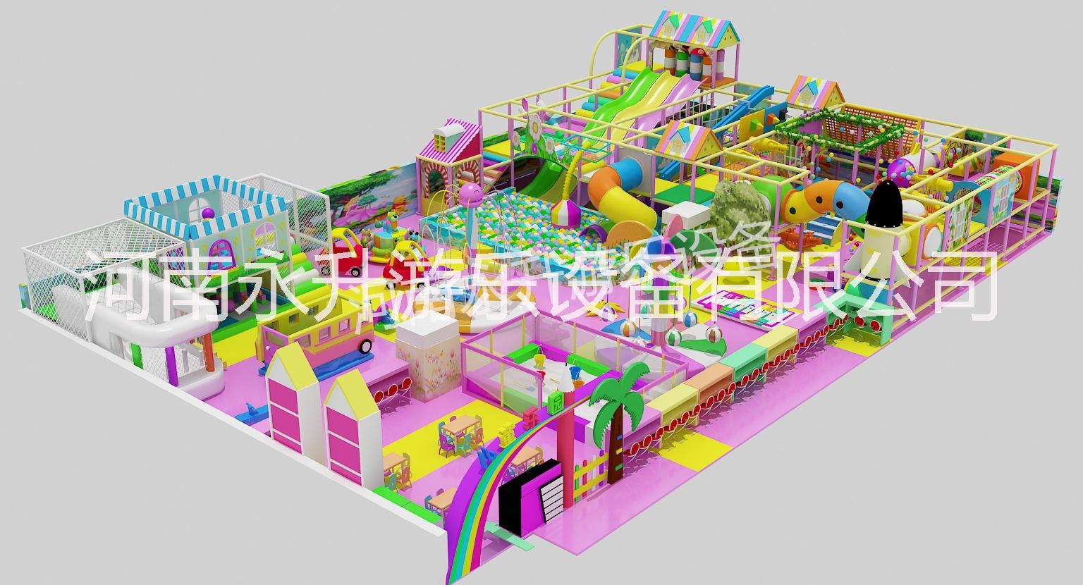 郑州市开儿童淘气堡要多少钱  儿童乐园厂家
