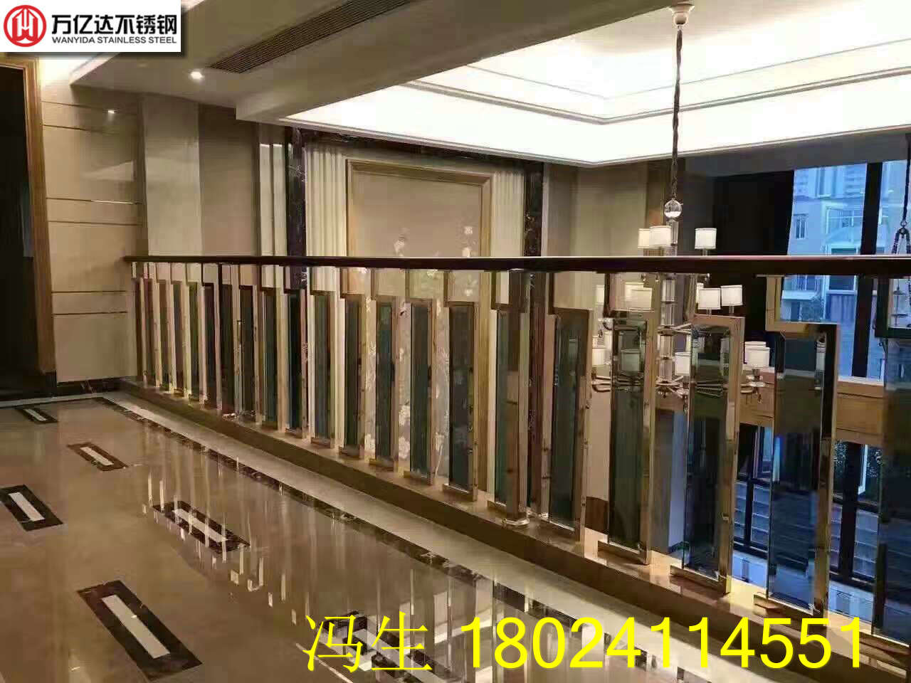 万亿达不锈钢楼梯扶手系列 不锈钢楼梯扶手 厂家直销