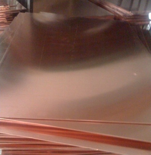 紫铜板厂家 0.8/1.0/1.5*600*1500MM超薄T2紫铜板价格 可切割
