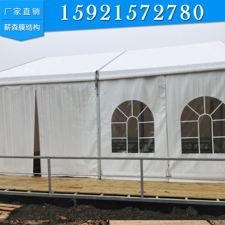 上海大型户外演出篷房厂家 苏州户外活动篷房 山东欧式尖顶活动篷房图片