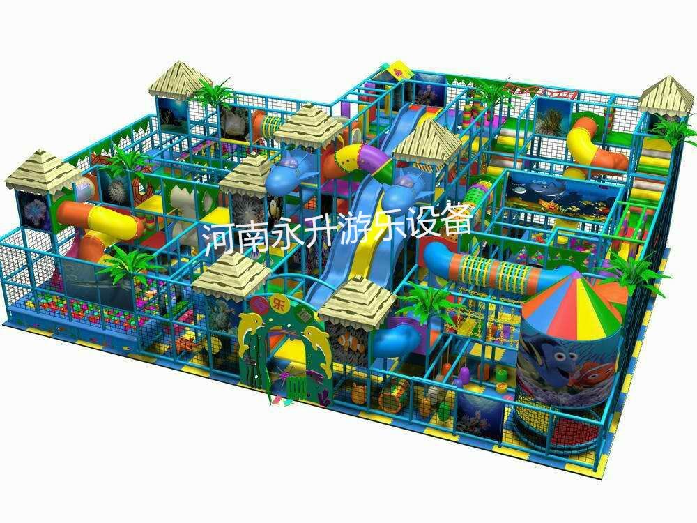 大型儿童乐园设备 新型室内淘气堡 幼儿乐园设备 儿童游乐设备