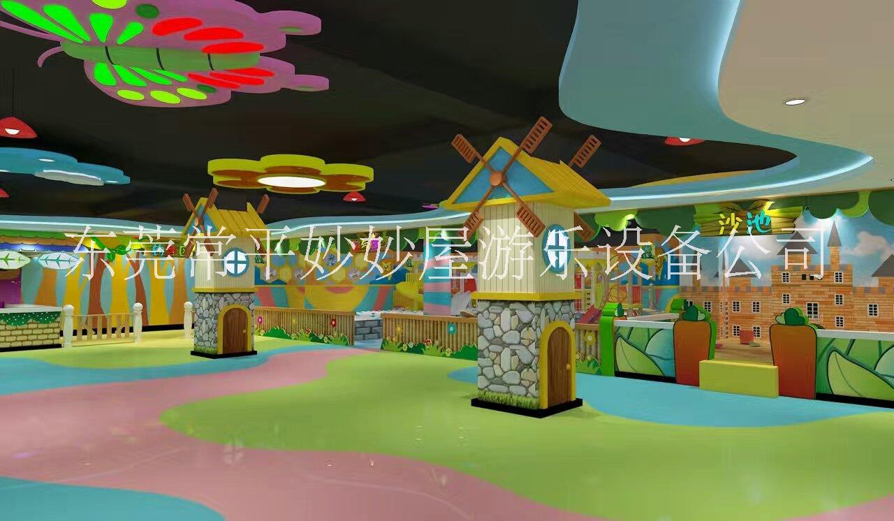 儿童乐园淘气堡 彩绘地垫
