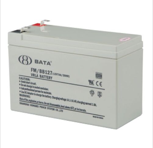 BATA蓄电池鸿贝蓄电池厂家FM/BB127 12V7Ah BATA蓄电池FM/BB127图片