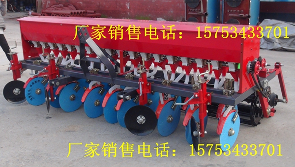 供应18行小麦播种施肥机，优质的小麦播种机，一力机械厂家定制播种机