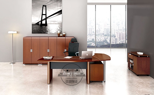 南京浙美板式办公中班台厂家可定制，办公桌椅定制图片