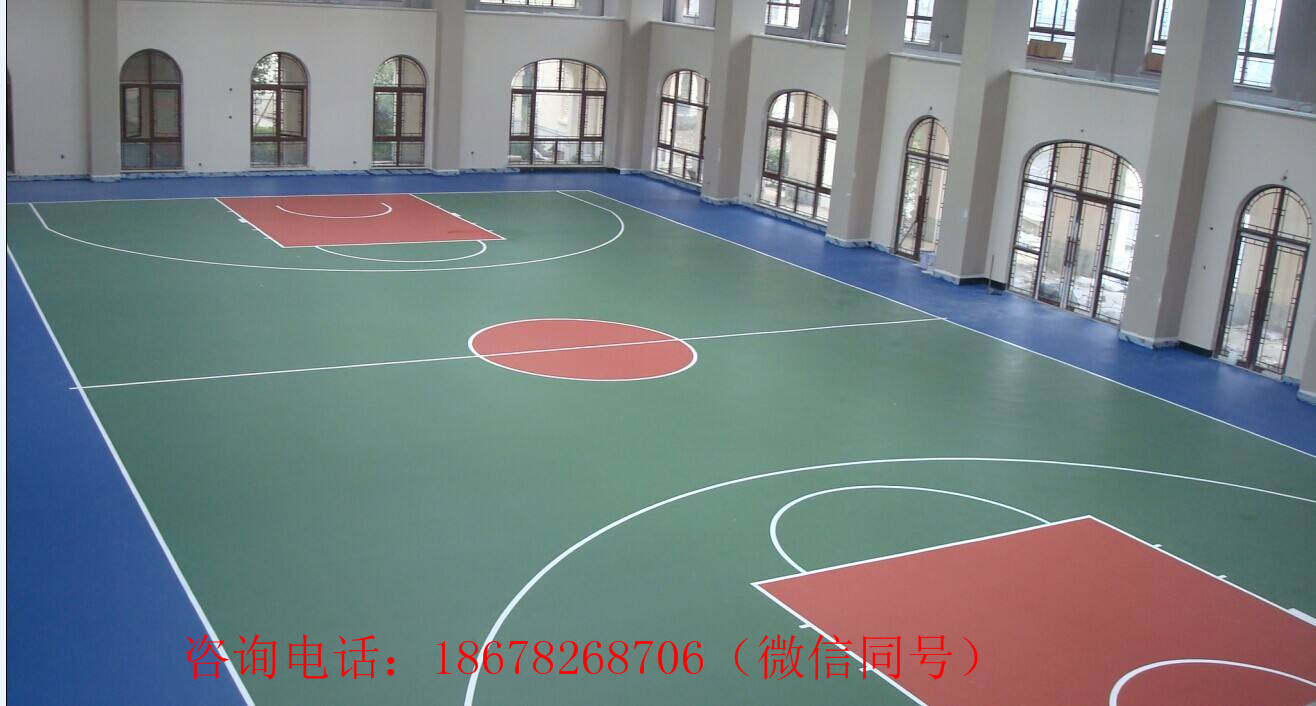 济宁市硅PU篮球场施工方法 济宁硅PU篮球场施工