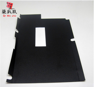 供应优质fr700黑色PC绝缘片FR700耐高温pc绝缘垫片 成型特价