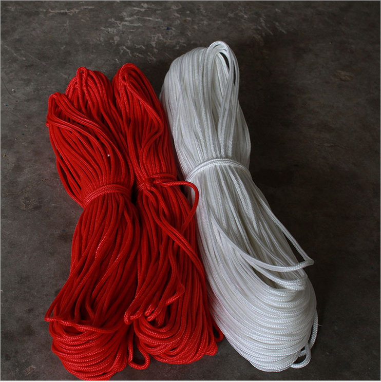 滨州市红白色编织绳厂家
