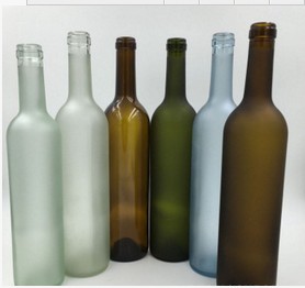 红酒瓶厂家批发750ml红酒瓶墨绿色红酒瓶自酿冰酒瓶透明500ml葡萄酒