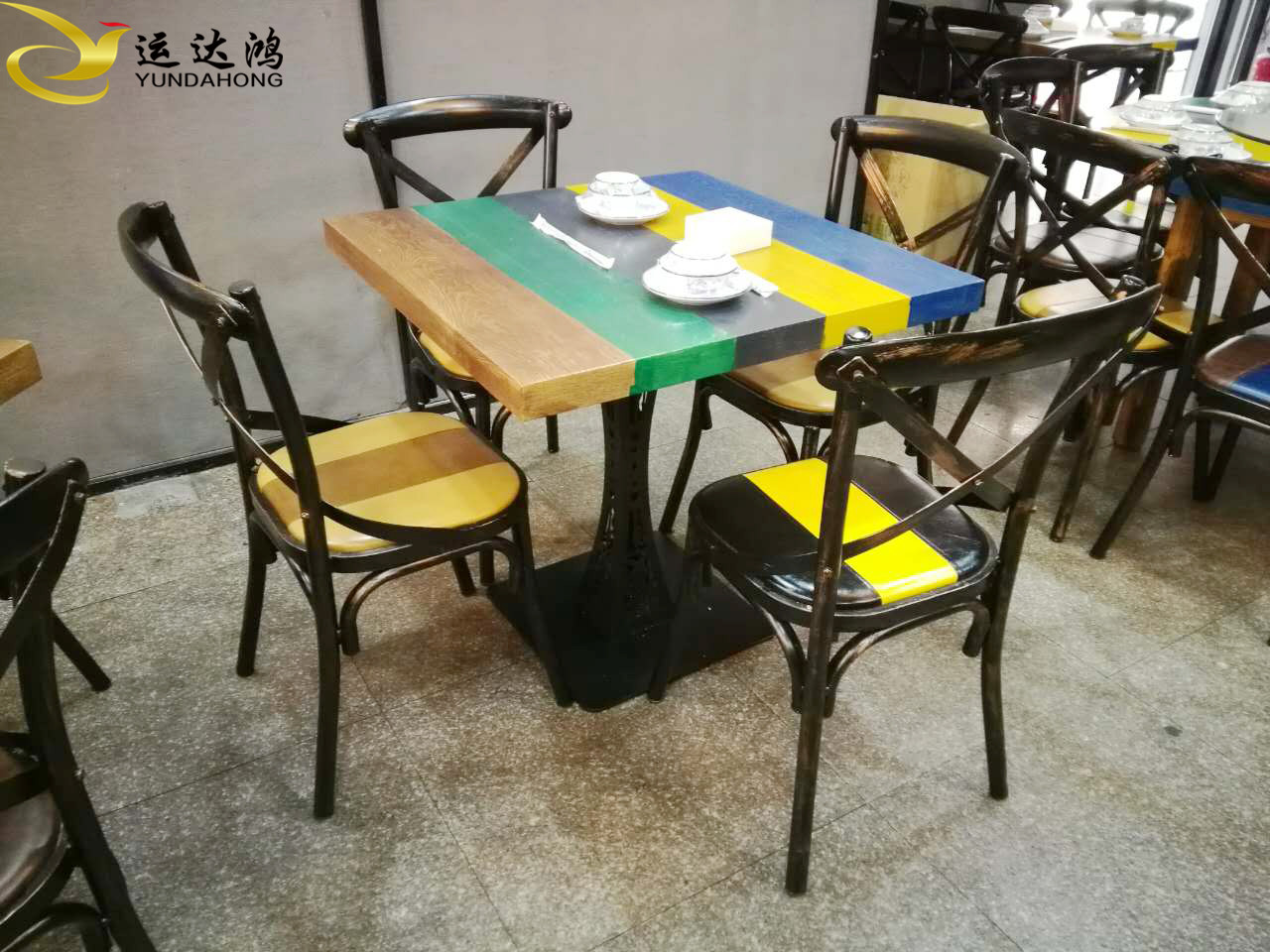 主题餐厅家具 主题餐厅桌椅定制 创意主题餐桌椅价格餐厅家具工厂