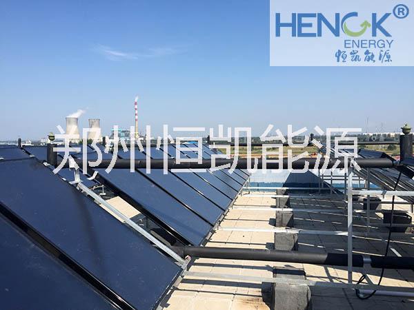 学校太阳能热水工程郑州恒凯能源系统解决方案图片