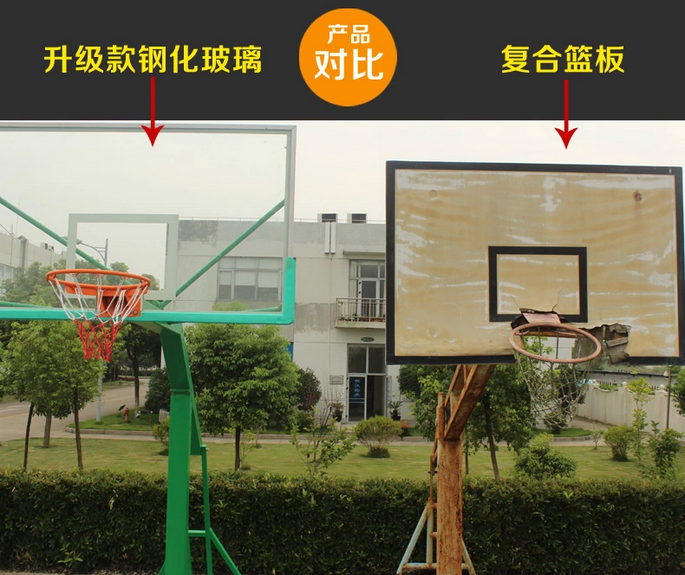 篮球板价格，篮球板尺寸篮球板规格,篮球架厂家直销做工精良