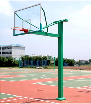固定式篮球架，方管固定式篮球架，圆管固定式篮球架 固定式篮球架，标准篮球架