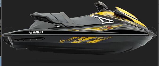 厂家水上摩托艇雅马哈VXR高速水上运动低价拖拉圈香蕉船冲浪板图片
