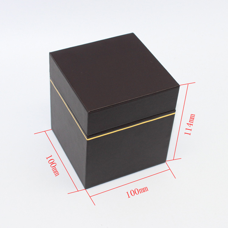 精品黑色翻盖手表盒精品翻盖手表盒 精品黑色翻盖手表盒