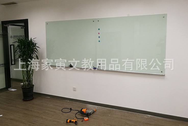 上海厂家直销 钢化玻璃白板