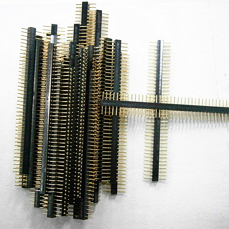 2.54/2.圆孔排针排母连接器  圆孔排针排母接插件