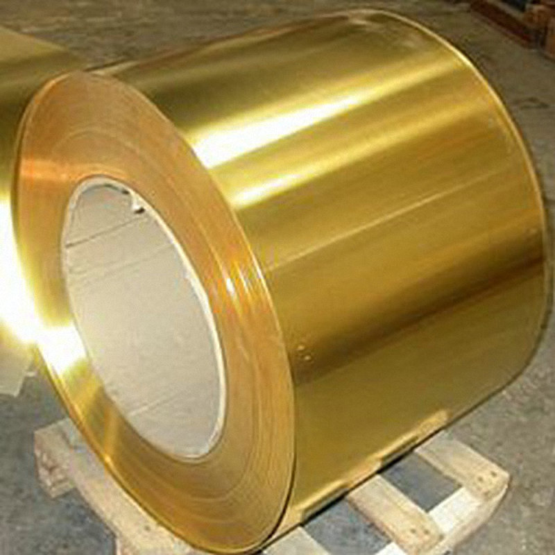 厂家现货 五金冲压黄铜带 H62黄铜带软态黄铜卷价格.05-3.0mm