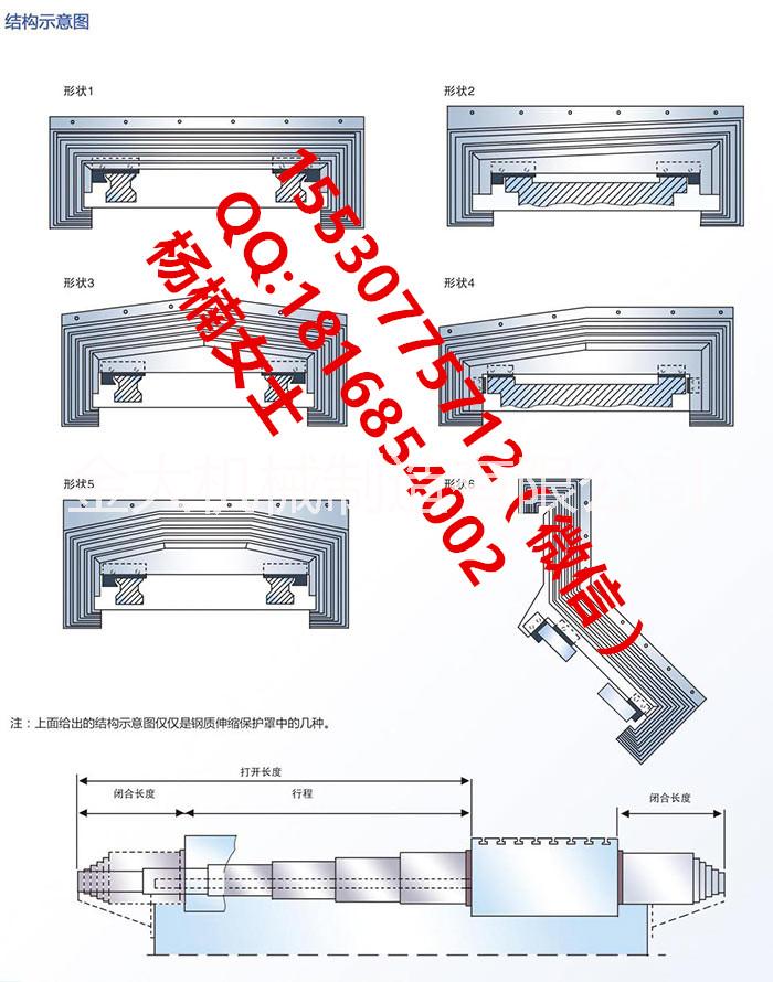 加工数控镗床立柱专用风琴防护罩
