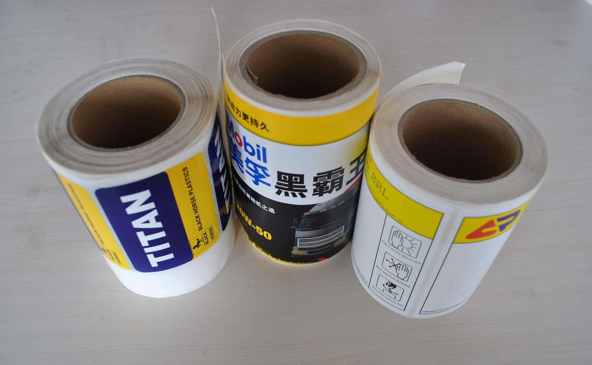 厂家供应卷筒UV印刷包装可定制UV卷筒不干胶标签 物优价廉