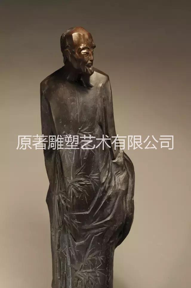 广东东莞原著雕塑厂家手工制造 扬州八怪铸铜雕塑城市景观家居摆饰