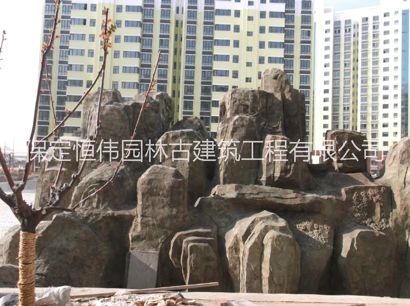 天津市水泥塑山制作施工队水泥塑山生产厂家