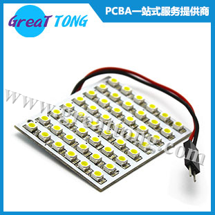 LED灯板线路板PCBA代工代料批量生产，深圳宏力捷服务周到图片