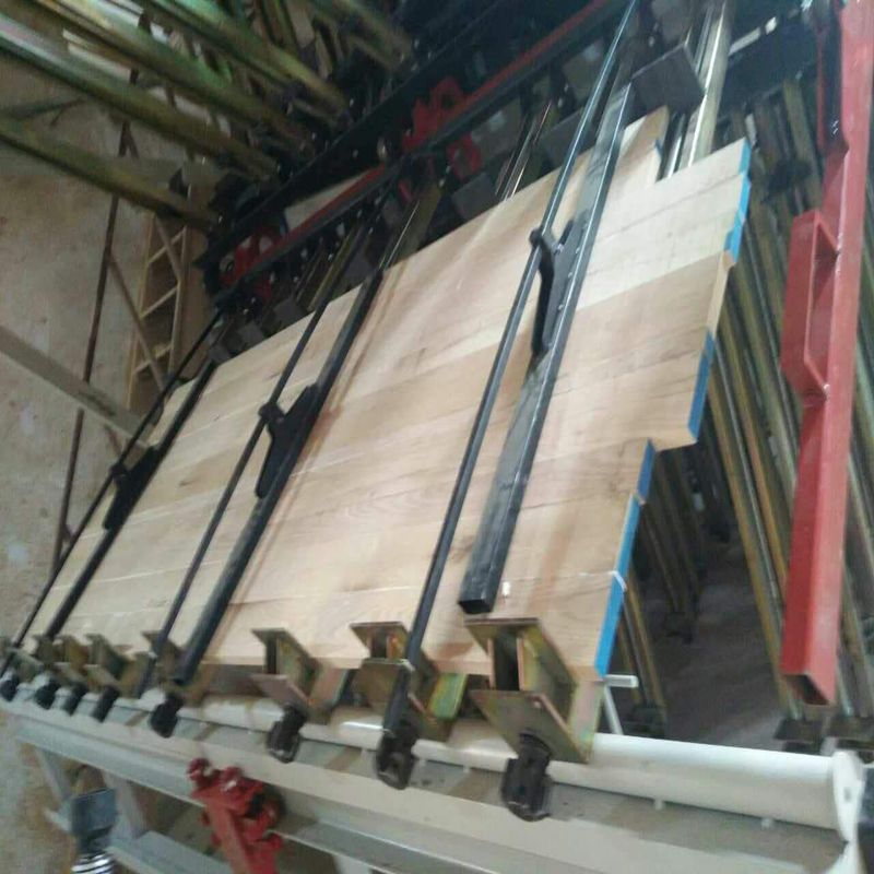 木地板拼板机厂家直销 履动式 木地板拼板机 龙丰机械  拼板机