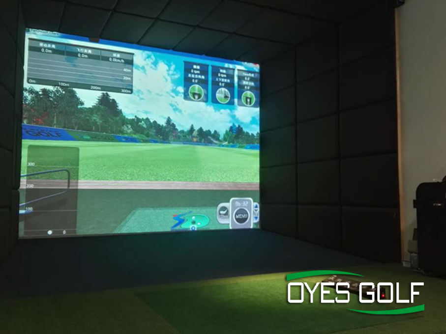 韩国进口SG Glof 室内模拟高尔夫练习器 韩国SG G室内模拟高尔夫练习器 韩国SG 室内模拟高尔夫练习器
